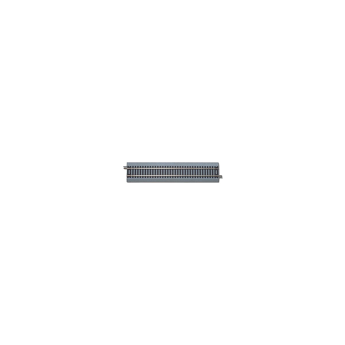 True-Track(R) Code 83 Track & Roadbed System -- Straight Section - 9′ 22.9cm pkg(4), HO, Atlas Model Railroad Co. 450