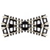 Crossings w/Black Ties -- 30 Degrees, N, Atlas Model Railroad Co. 2566