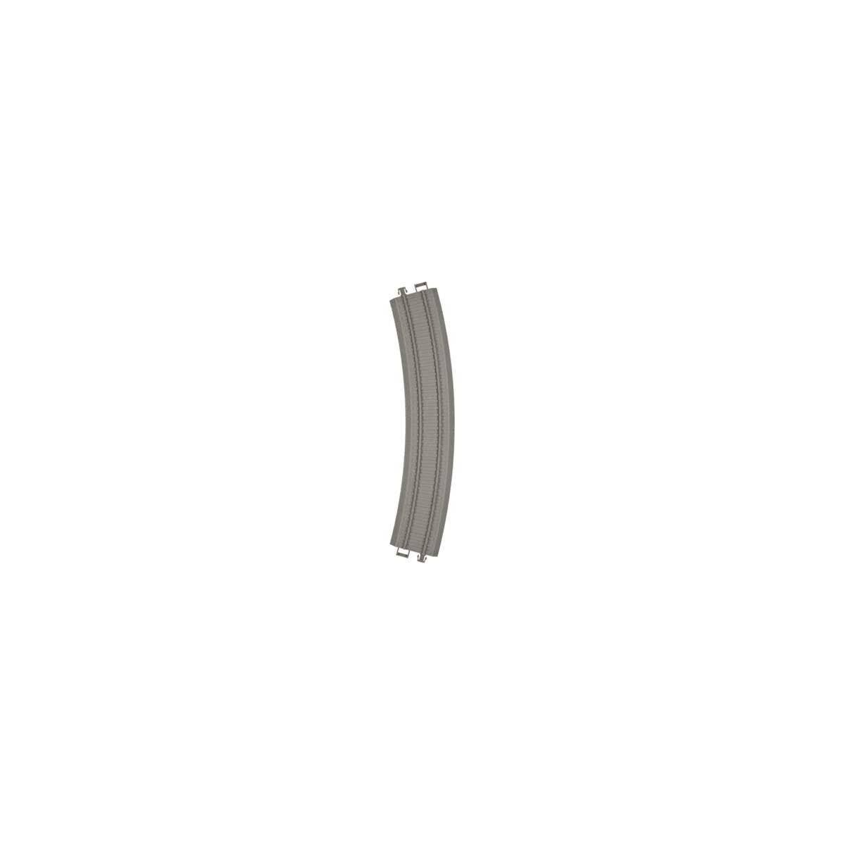 18′ Radius Curve Track - Trainkids -- Gray pkg(6) (Enough Sections for a Semicircle), HO, Atlas Model Railroad Co. 15000006