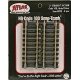 Straight Snap-Track(R) Nickel-Silver Rail -- 3′ 7.6cm (Black Ties) pkg(4), HO, Atlas Model Railroad Co. 823