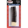 Code 83 Curved Snap Track -- 1/2 Section - 15′ Radius pkg(4), HO, Atlas Model Railroad Co. 531