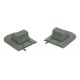 True-Track(R) Code 83 Track & Roadbed System -- Bumpers pkg(2), HO, Atlas Model Railroad Co. 470