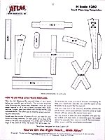 Track Template, N, Atlas Model Railroad Co. 360