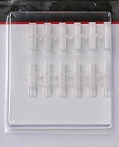 Plastic Insulating Rail Joiners pkg(24), HO, Atlas Model Railroad Co. 55