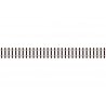 Code 60 Flex Track - Nickel Silver with Wood Ties -- Each Section: 24′ 60.9cm Long, Z, Peco SL201