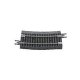 Code 65 Curved Track with Gray Ballast - True Track -- 1/2 Section, 11′ 27.9cm Radius p, N, Atlas Model Railroad Co. G2411