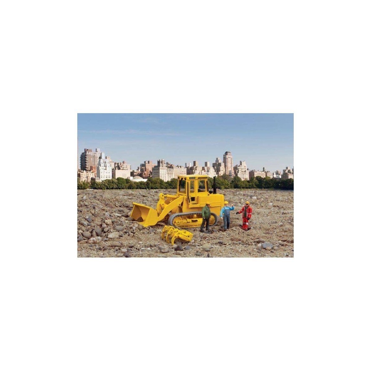 Tracked Loader -- Kit, HO, Walthers SceneMaster 11009