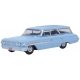 1964 Ford Country Sedan Station Wagon - Assembled -- Skylight Blue, HO, Oxford Diecast 87FC64001