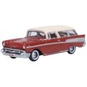 1957 Chevrolet Nomad - Assembled -- Adobe Beige, Sierra Gold, HO, Oxford Diecast 87CN57008