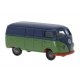 1950-1954 Volkswagen T1a Kasten Cargo Van - Assembled -- Economy (blue, green), HO, Brekina Automodelle 32075