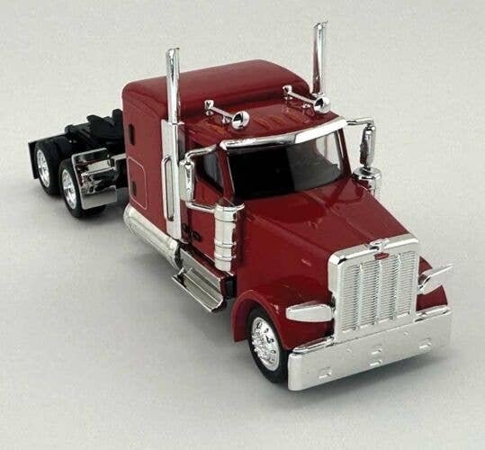 Peterbilt 589 72′ Sleeper-Cab Semi Tractor - Assembled -- Red, HO, HO Logistics Replicas 589084