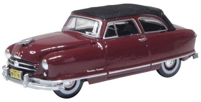1950 Nash Rambler Custom Landau Convertible - Assembled, HO, Oxford Diecast 87NR50003