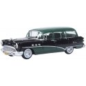1954 Buick Century Estate Station Wagon - Assembled -- Baffin Green, Carlsbad Black, HO, Oxford Diecast 87BCE54002