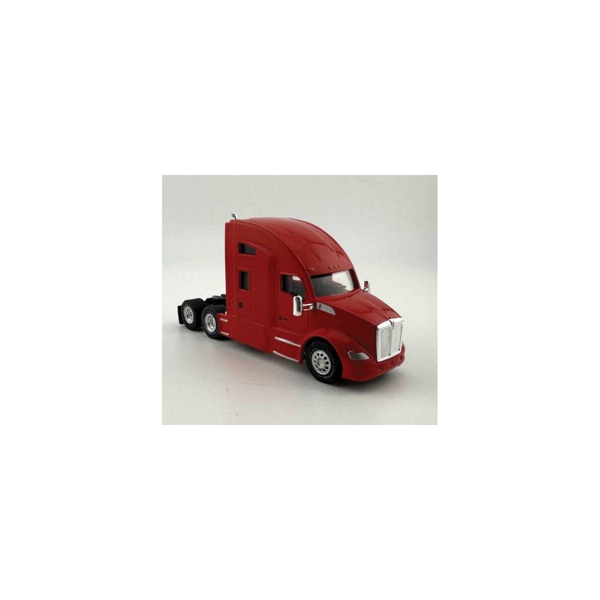 Kenworth T-680 Sleeper-Cab Semi Tractor - Assembled -- Red, HO, HO Logistics Replicas 68008