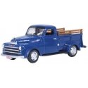 1948 Dodge B-1B Pickup Truck - Assembled -- Waterway Blue, HO, Oxford Diecast 87DP48006