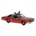 Dodge Monaco - Assembled -- Chicago Fire Department (red, black), HO, Brekina Automodelle 18157