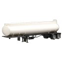 Elliptcal Tank Trailer, HO, Herpa Models 5275