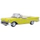 1957 Oldsmobile 88 Convertible - Assembled -- Coronado Yellow, HO, Oxford Diecast 87OC57001