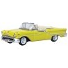 1957 Oldsmobile 88 Convertible - Assembled -- Coronado Yellow, HO, Oxford Diecast 87OC57001
