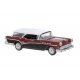 1957 Buick Century Caballero - Assembled -- Maroon, Black, White, HO, Brekina Automodelle 18178
