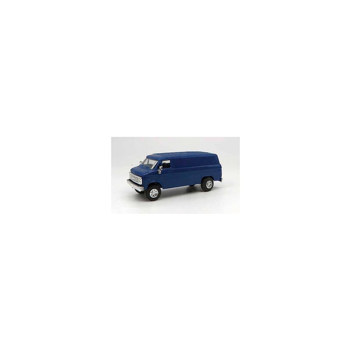 Chevrolet Vans -- Cargo Van (blue), HO, Trident Miniatures 900463