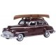 1946-1948 Desoto Suburban Sedan - Assembled -- Royal Maroon, HO, Oxford Diecast 87DS46007