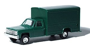 Chevrolet Pick-Up Cab with Special Body -- Green, HO, Trident Miniatures 901544