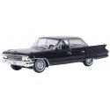 1961 Cadillac Sedan de Ville - Assembled -- Ebony, HO, Oxford Diecast 87CSD61004