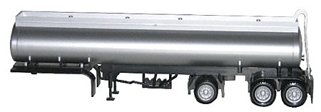 Trailer Only -- 2-Axle Elliptical Tanker w/Lift Axle, HO, Herpa Models 5351