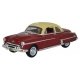 1950 Oldsmobile Rocket 88 - Assembled -- Red, Cream, HO, Oxford Diecast 87OR50001