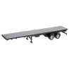 40′ Flatbed Trailer, HO, Herpa Models 5276