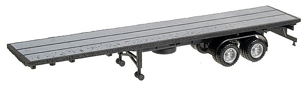 40′ Flatbed Trailer, HO, Herpa Models 5276