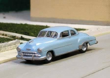 1952 Chevy Sport Coupe - Resin Kit -- Undecorated, HO, Sylvan Scale Models V160
