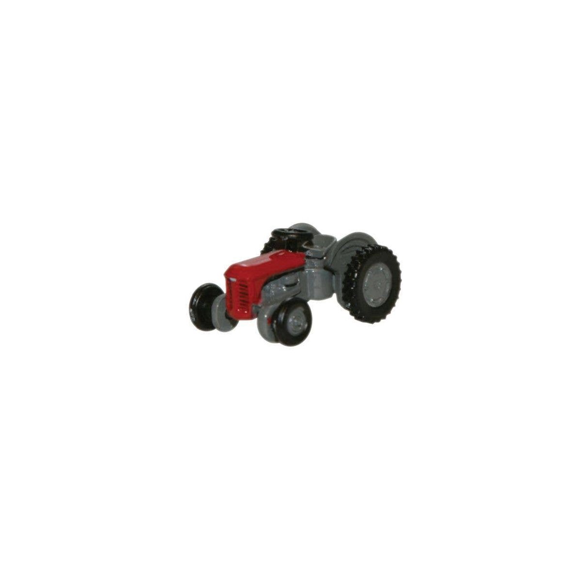 Ferguson TE Farm Tractor - Assembled -- Red, Gray, N, Oxford Diecast NTEA002