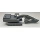 Excavator/Backhoe - 3-D Printed Kit -- Undecorated, O, Phoenix Precision Models 33015