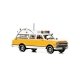 1969 Chevrolet C-10 Ambulance - Assembled -- Rampart General Los Angeles (yellow, white), 1/50, Iconic Replicas 500549