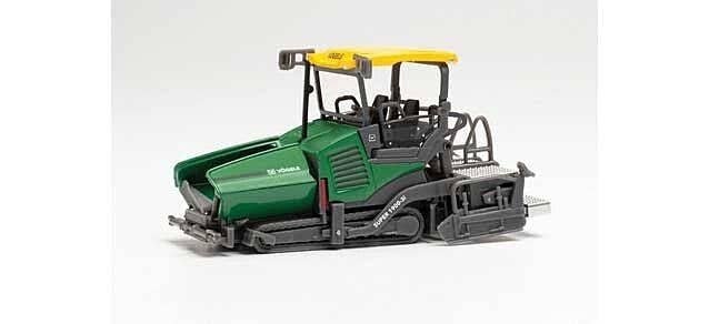 Vogele 1900-3i Paver - Assembled -- Green, Yellow, HO, Herpa Models 313834