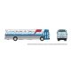 Mid-1960s - 1980s Suburban New Look Bus - Lighted - Assembled -- New York Bus Service 1498 (s, HO, Rapido Trains Inc 753130
