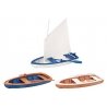 2 Rowboats and Sailboat, G, Pola 333150