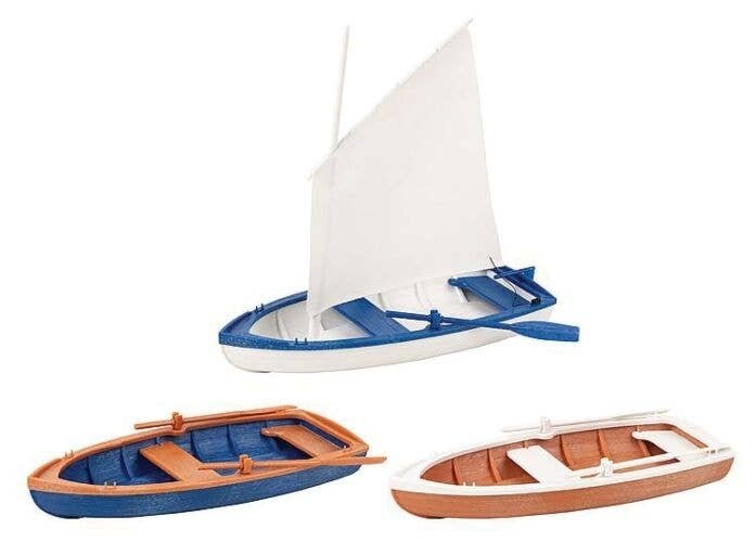 2 Rowboats and Sailboat, G, Pola 333150