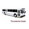 Orion V Transit Bus - Assembled -- Painted, Unlettered (white), HO, Iconic Replicas 870514