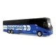 2022 Prevost H3-45 Coach - Assembled -- Arrow Stage Lines (blue, white, black), HO, Iconic Replicas 870585