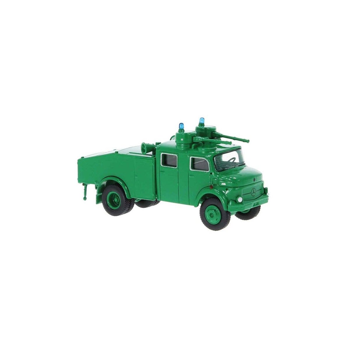 Mercedes-Benz LA 1113 Wasserwerfer 4000L (Water Cannon) - Assembled -- Fire Department (red,, HO, Brekina Automodelle 47185