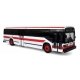 MCI Classic Transit Bus - Assembled -- Toronto Transit Commission TTC (white, red), HO, Iconic Replicas 870392