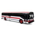 MCI Classic Transit Bus - Assembled -- Toronto Transit Commission TTC (white, red), HO, Iconic Replicas 870392