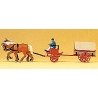 Emergency - Horse-Drawn Fire Equipment -- Coal Tender, HO, Preiser Kg 30429