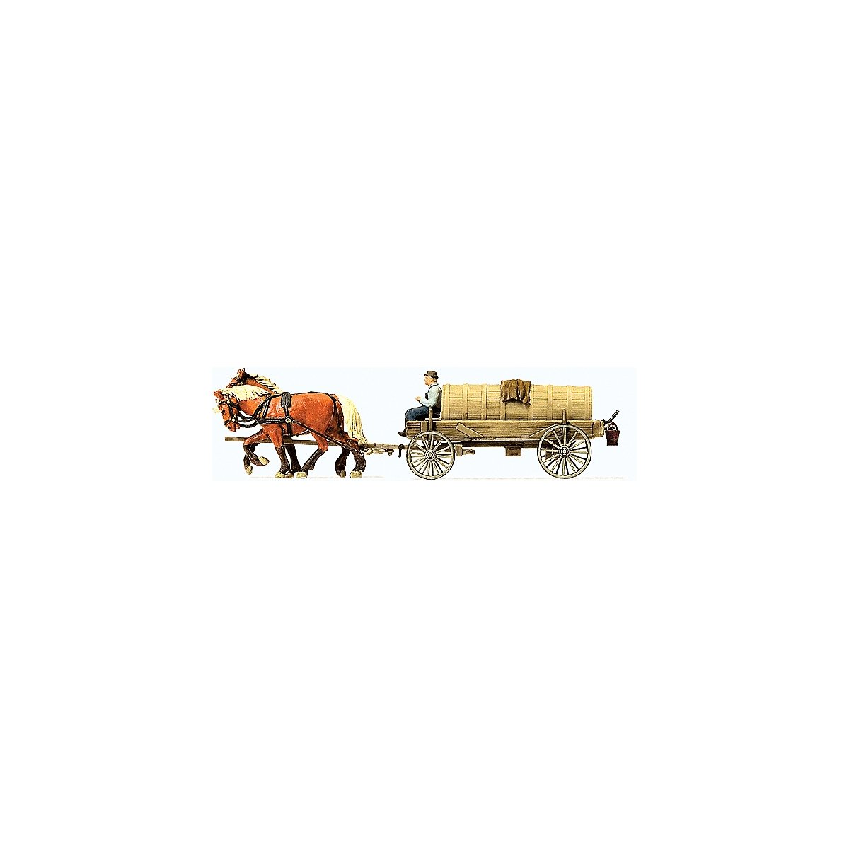 Farm Equipment -- Liquid Fertilizer Wagon, HO, Preiser Kg 30414
