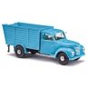 1954 Framo V901-2 Animal Transport Truck - Assembled -- Blue, HO, Busch Gmbh & Co Kg 52098