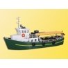 Canal/River Passenger Boat - Kit -- 7-3/16 x 2-7/16 x 3-7/16′ 18.2 x 6.2 x 8.7cm, HO, Kibri 39158