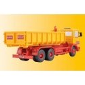 Bolling Skip Loader Truck - Kit -- Yellow, Red, HO, Kibri 14121